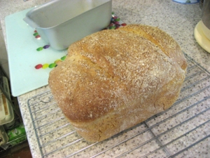 Our first handmade loaf